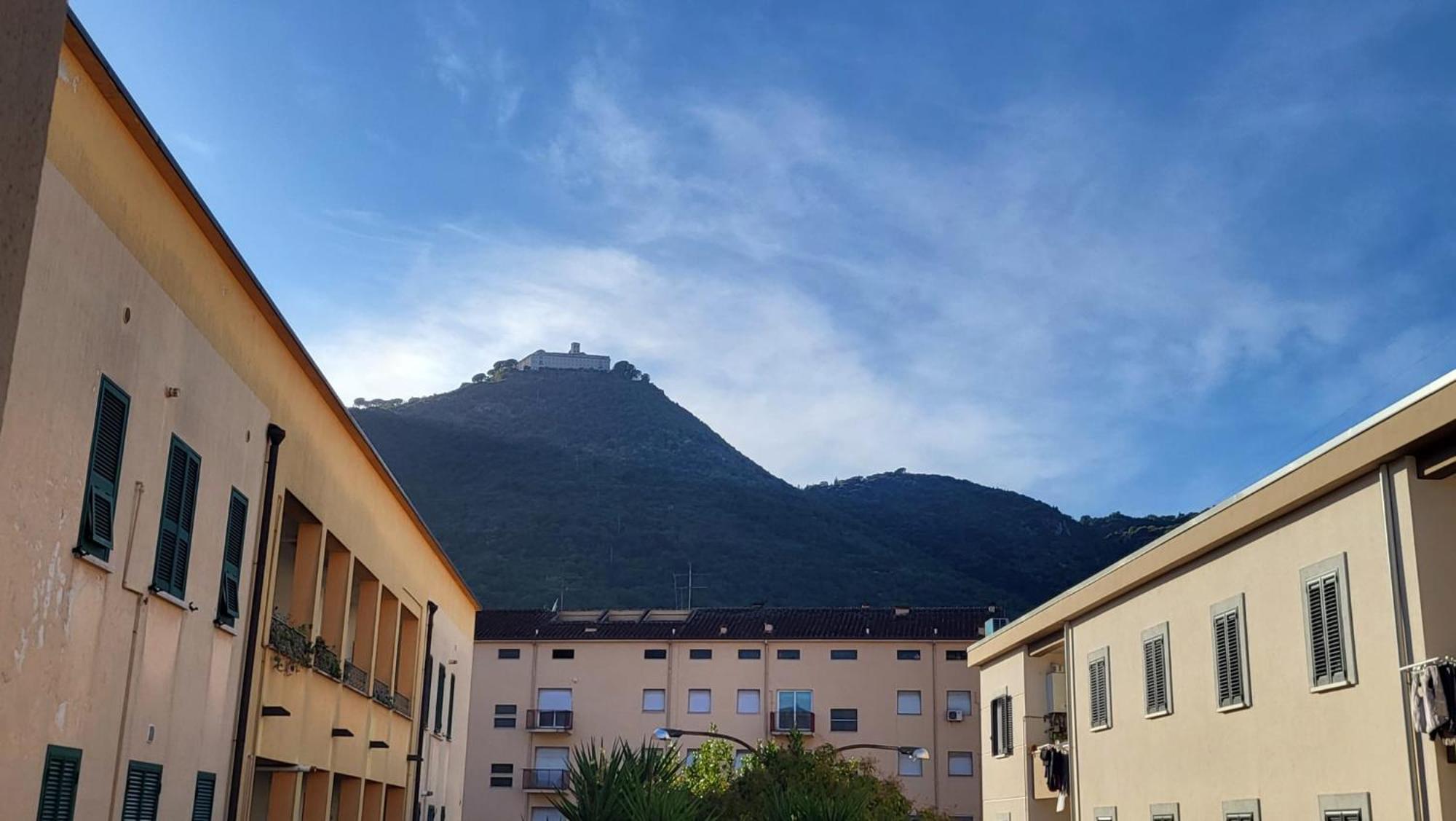 Ferienwohnung La Finestra Su Montecassino Exterior foto